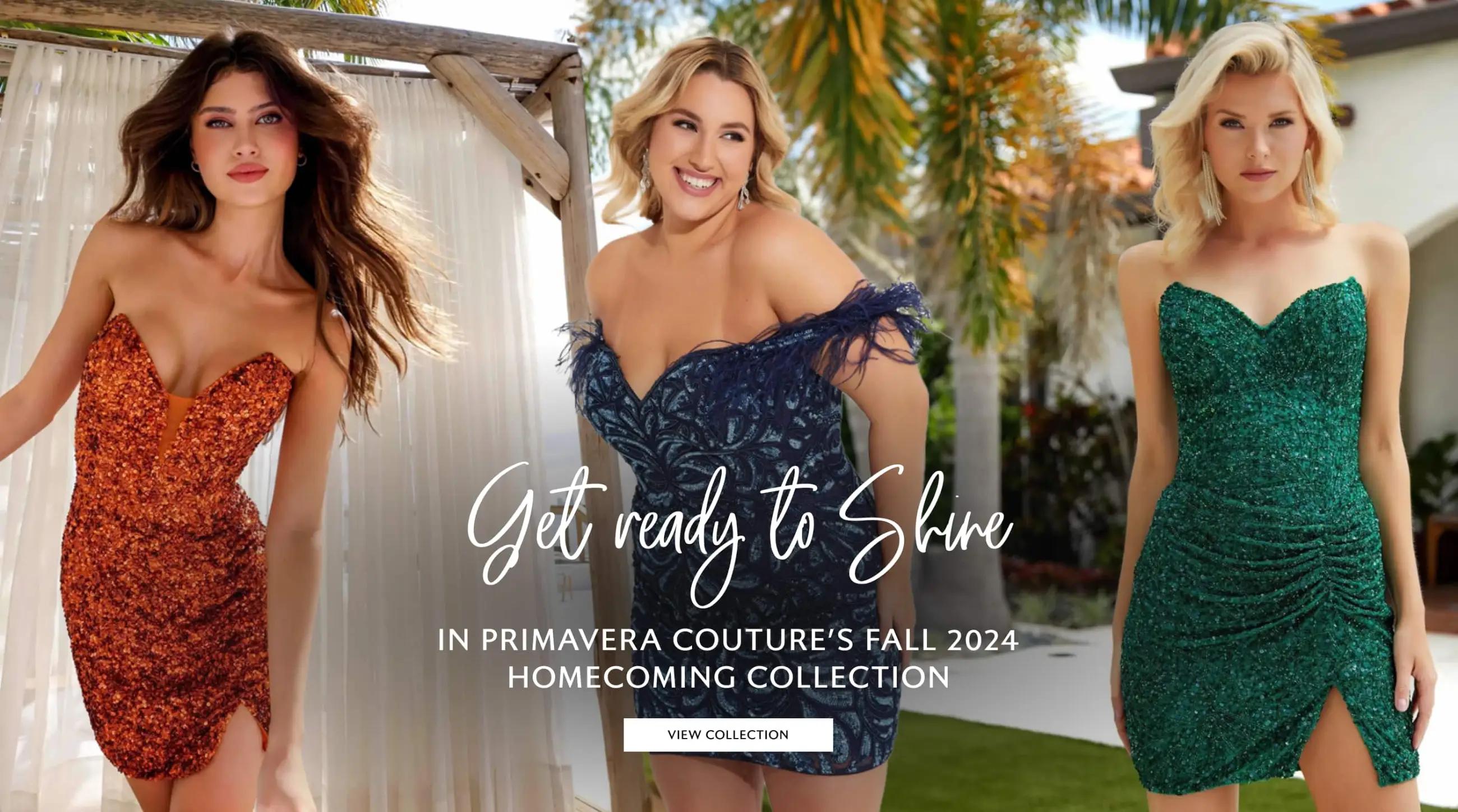 Primavera couture fall 2024 homecoming banner