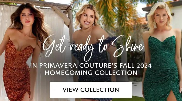 Primavera couture fall 2024 homecoming banner